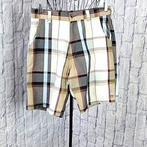 BELLA‎ BONG Plaid Shorts Size 32
